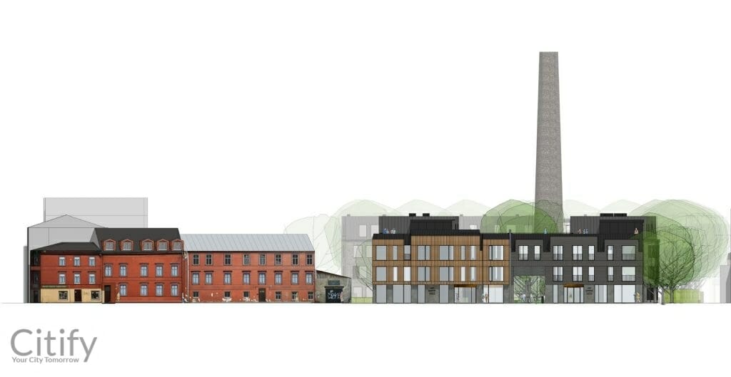 Magoņu kvartāls II kārta (Mazā Nometņu iela 68) - Hotel, Multi apartment - visualization