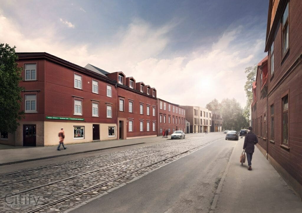 Magoņu kvartāls II kārta (Mazā Nometņu iela 68) - Hotel, Multi apartment - visualization