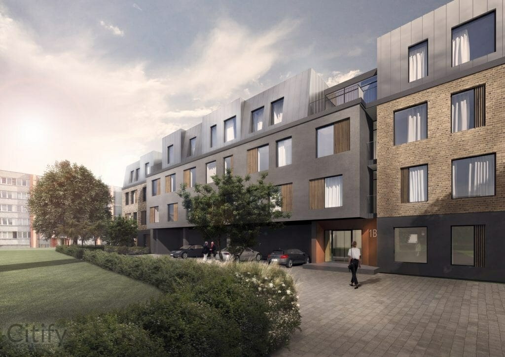 Magoņu kvartāls II kārta (Mazā Nometņu iela 68) - Hotel, Multi apartment - visualization