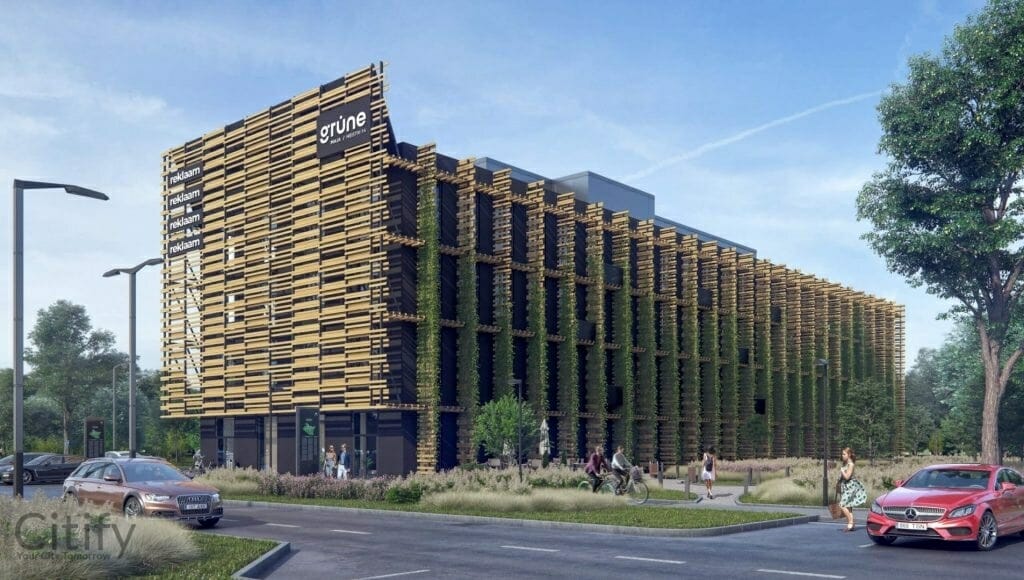 Grüne Maja (Meistri 14) - Office center - visualization