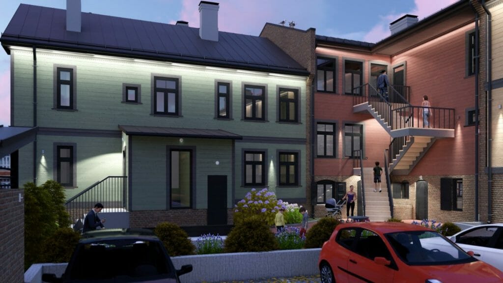 Miera Residence (Miera iela 21) - Multi apartment - visualization