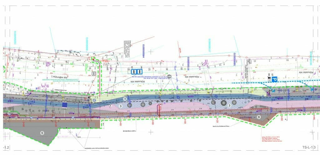 Mūkusalas ielas krasta promenāde (Mūkusalas iela) - Bike path, Waterside - visualization