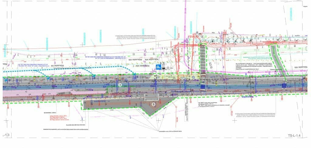 Mūkusalas ielas krasta promenāde (Mūkusalas iela) - Bike path, Waterside - visualization