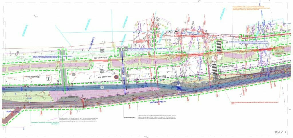 Mūkusalas ielas krasta promenāde (Mūkusalas iela) - Bike path, Waterside - visualization