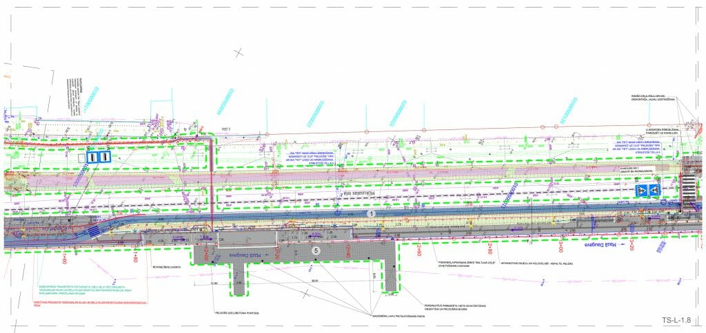 Mūkusalas ielas krasta promenāde (Mūkusalas iela) - Bike path, Waterside - visualization
