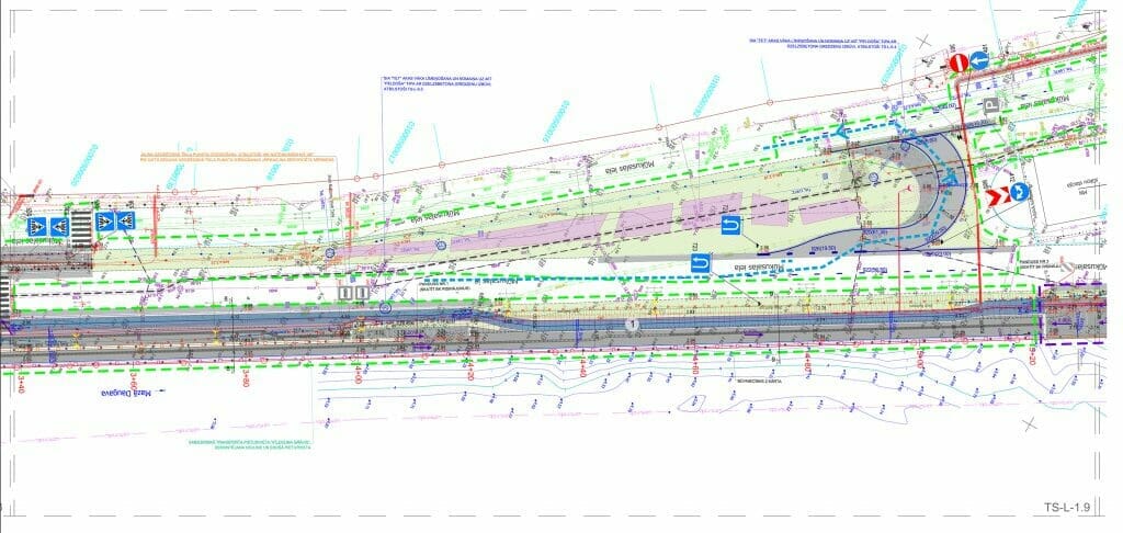 Mūkusalas ielas krasta promenāde (Mūkusalas iela) - Bike path, Waterside - visualization