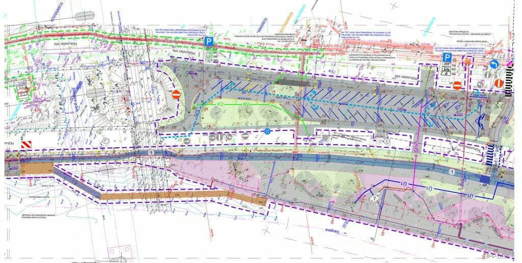 Mūkusalas ielas krasta promenāde (Mūkusalas iela) - Bike path, Waterside - visualization
