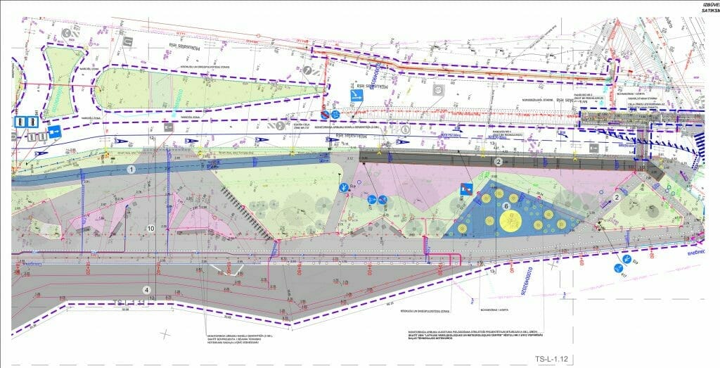 Mūkusalas ielas krasta promenāde (Mūkusalas iela) - Bike path, Waterside - visualization