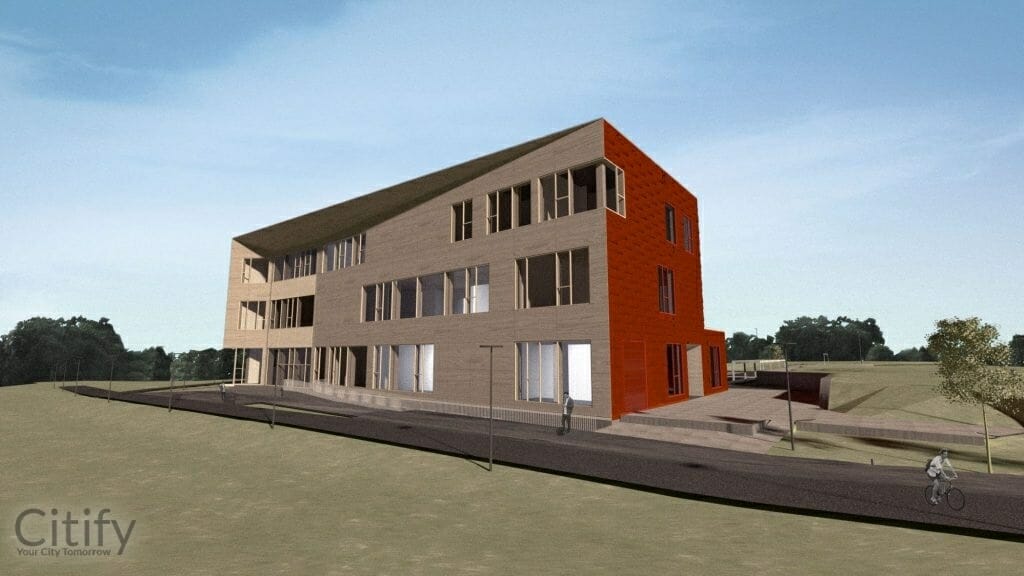 Mäepealse 3 teadus- ja õppehoone (Mäepealse 3) - Augstākā izglītība, Zinātnes centrs - vizualizācija