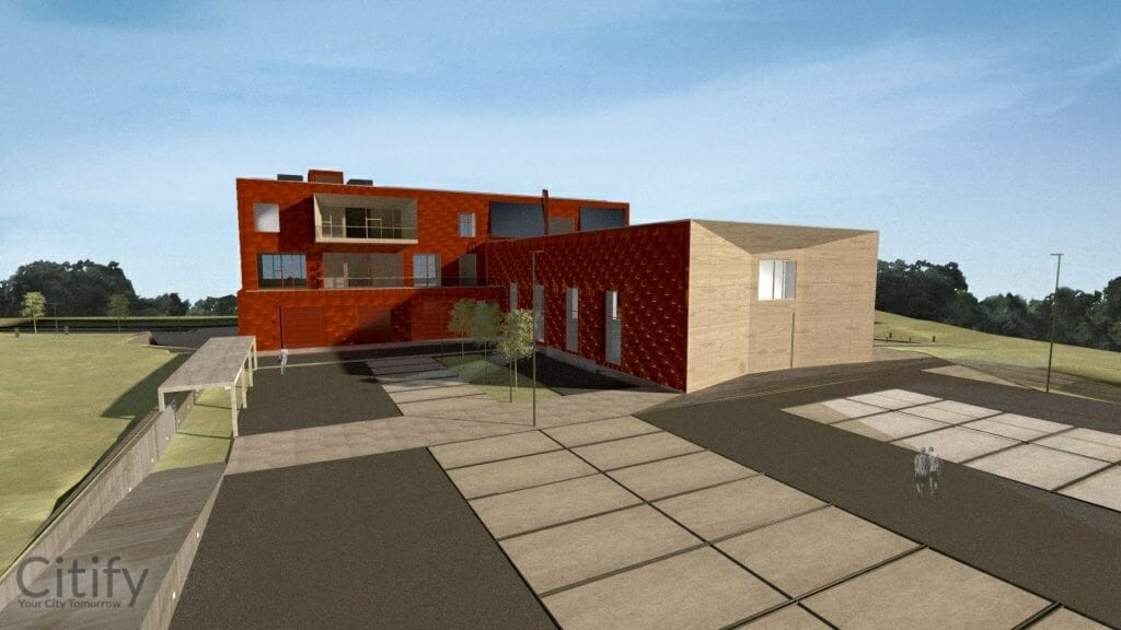 Mäepealse 3 teadus- ja õppehoone (Mäepealse 3) - Augstākā izglītība, Zinātnes centrs - vizualizācija