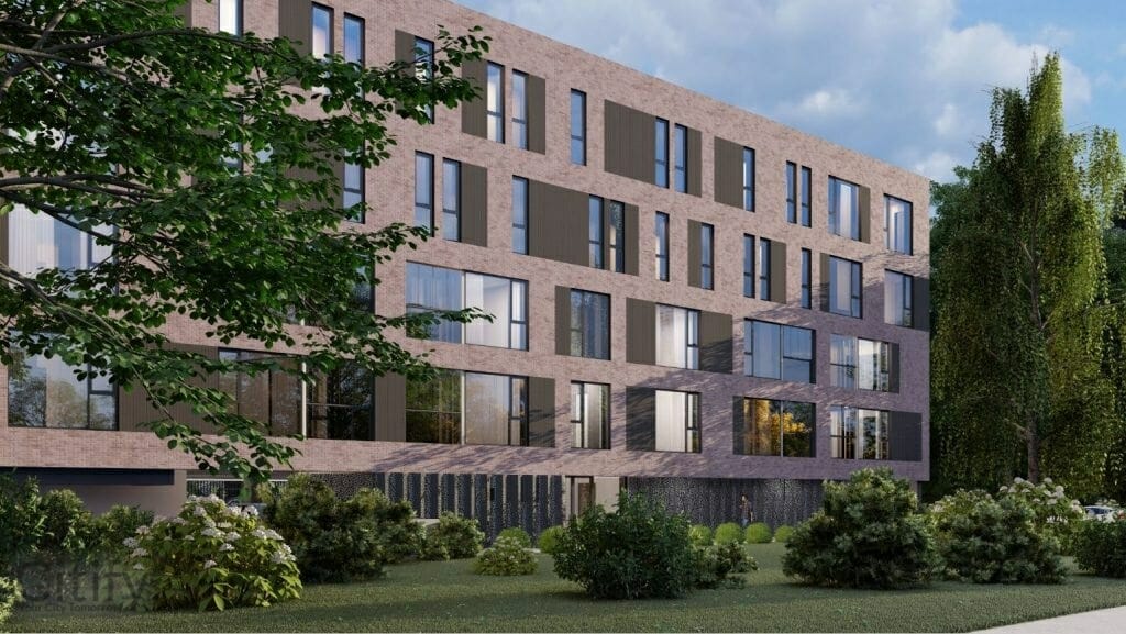 Mõtuse 25 (Mõtuse 25 / Sõpruse pst 40) - Daugiabutis - vizualizacija