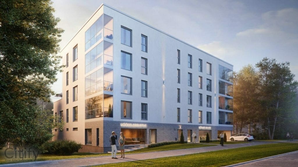 Mõtuse Kodud (Sõpruse pst 44) - Multi apartment - visualization