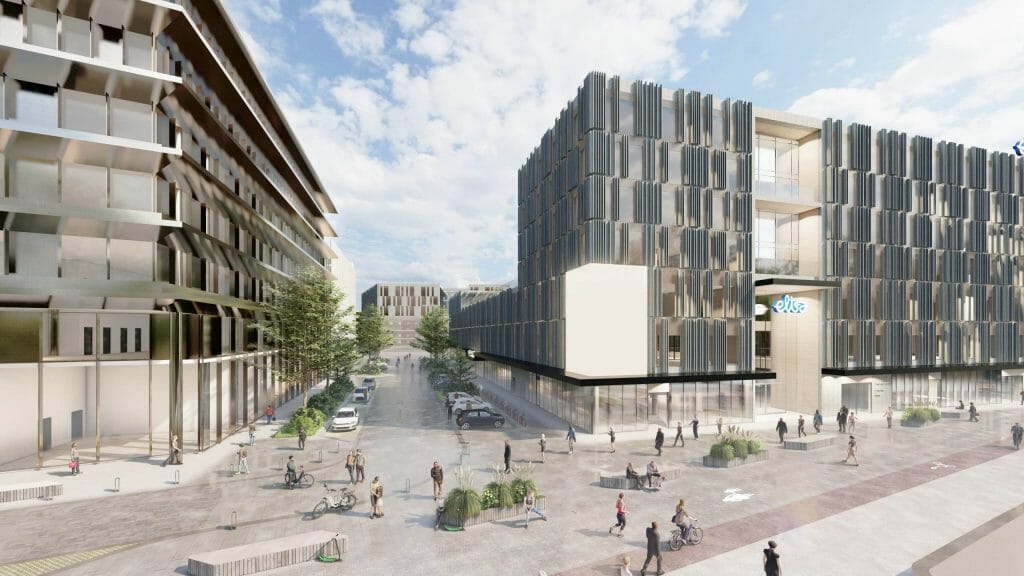 Hipodroomi kvartal (Paldiski mnt 50/1) (Paldiski mnt 50/1) - Food services, Non-food store, Office center, Other commercial - visualization