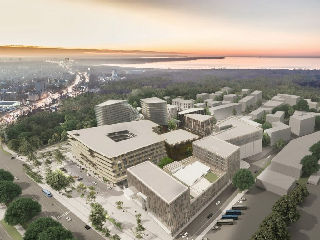 Hipodroomi kvartal (Paldiski mnt 50/1) (Paldiski mnt 50/1) - Food services, Non-food store, Office center, Other commercial - visualization