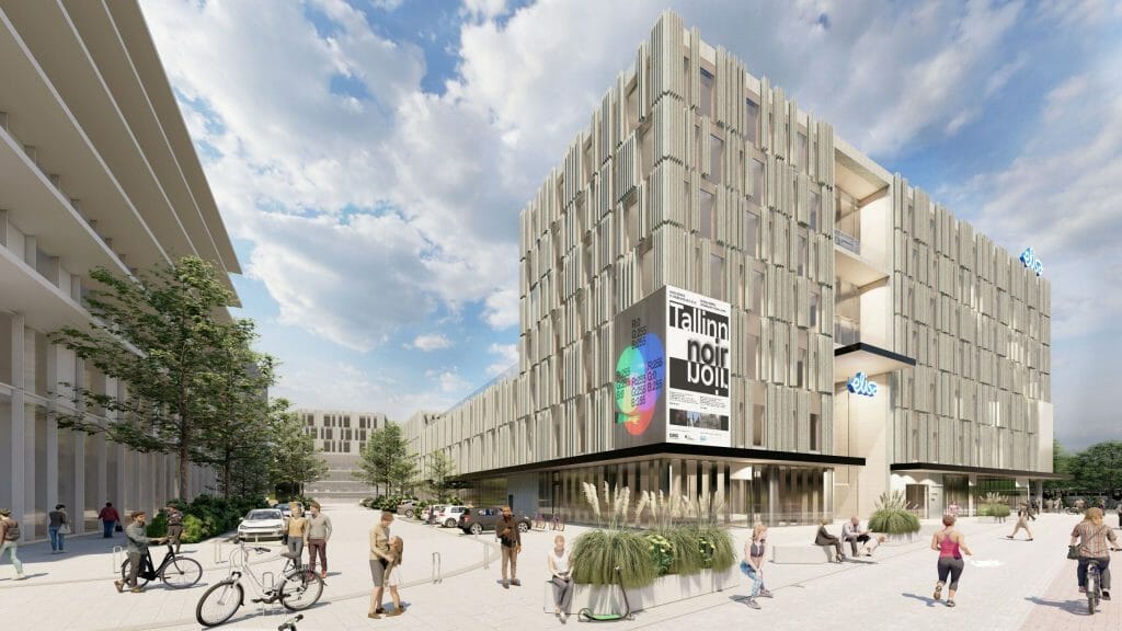 Hipodroomi kvartal (Paldiski mnt 50/1) (Paldiski mnt 50/1) - Food services, Non-food store, Office center, Other commercial - visualization