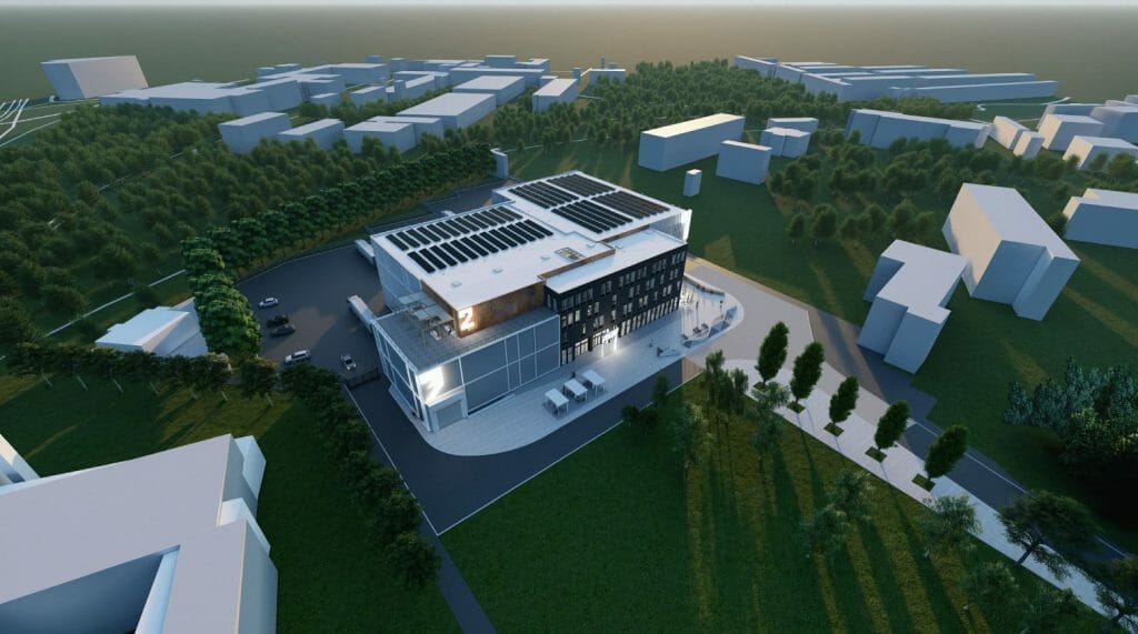 Tallinn Film Wonderland (Paljassaare tee 17/5) - Office center - visualization