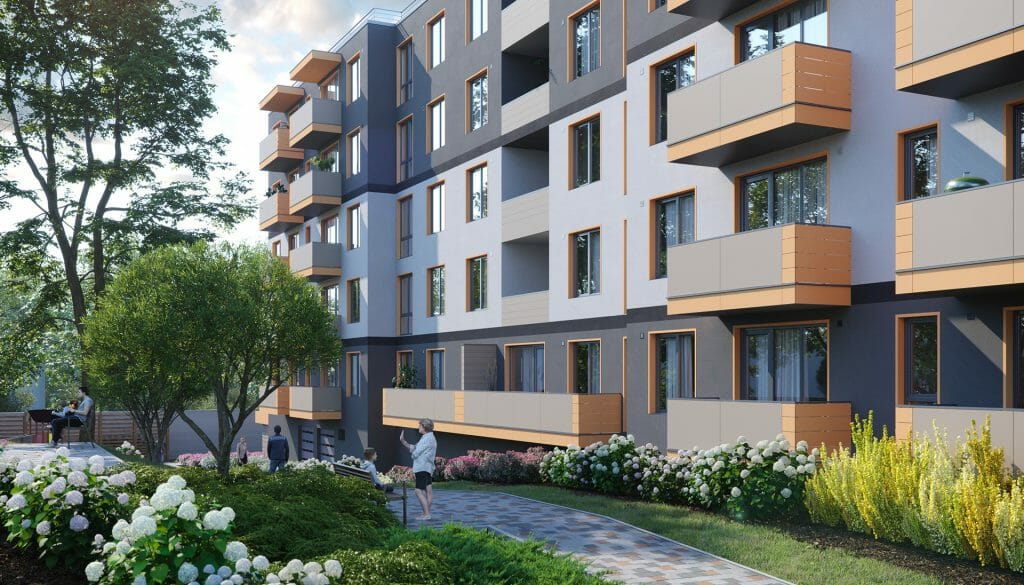 Duntes Zīles (Pededzes iela 3) - Multi apartment - visualization