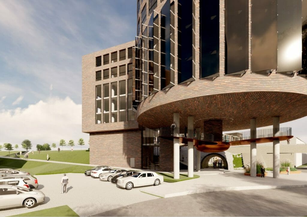 Peetri 9 (Peetri 9) - Verslo centras - vizualizacija