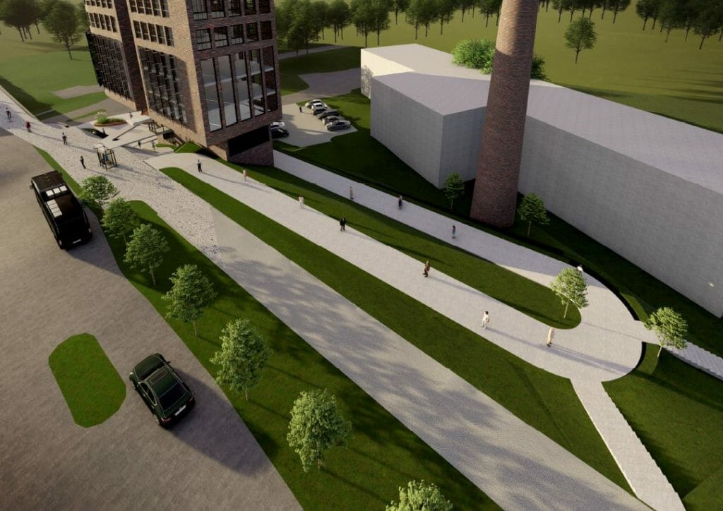 Peetri 9 (Peetri 9) - Verslo centras - vizualizacija