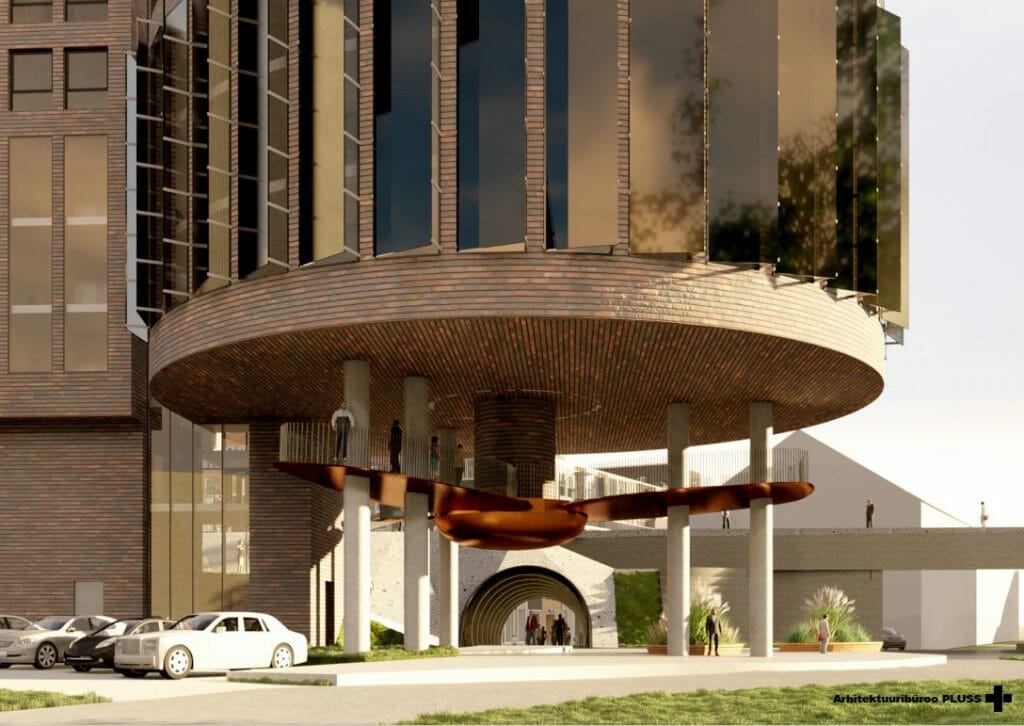 Peetri 9 (Peetri 9) - Verslo centras - vizualizacija