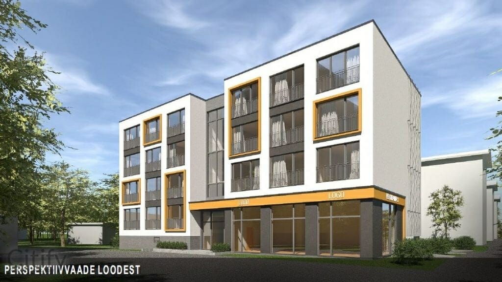 Studio 365 (Pelguranna 3) - Co-living - visualization