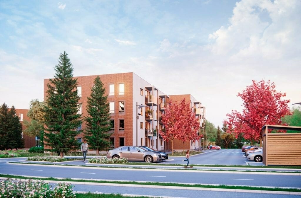 Pikaliiva kvartal (Kaaruti 5, 6) (Kaaruti 5, 6) - Daugiabutis - vizualizacija