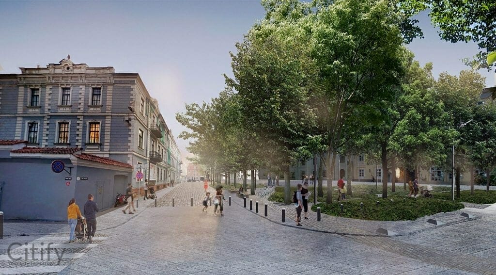 Rīgas pils laukums (Pils laukums) - Park - visualization