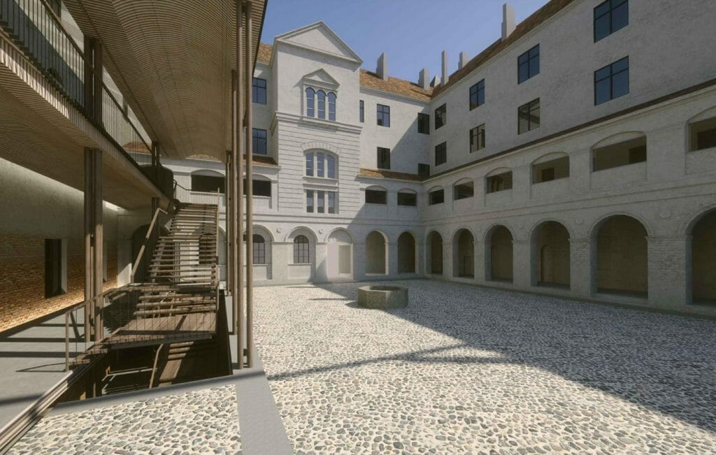 Rīgas pils Kastelas pārbūve un restaurācija 1. un 2.kārta (Pils laukums 3) - Museum - visualization