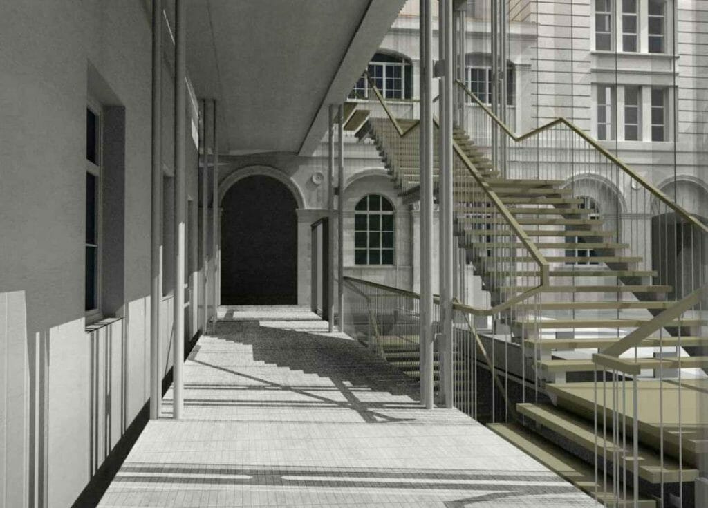 Rīgas pils Kastelas pārbūve un restaurācija 1. un 2.kārta (Pils laukums 3) - Museum - visualization