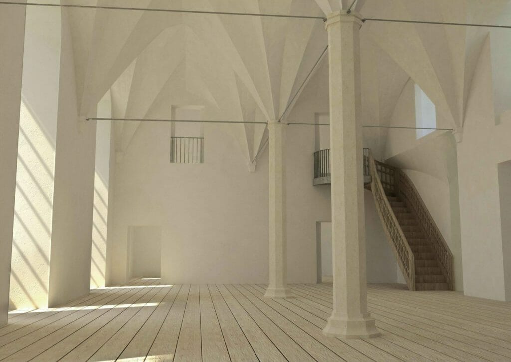 Rīgas pils Kastelas pārbūve un restaurācija 1. un 2.kārta (Pils laukums 3) - Museum - visualization