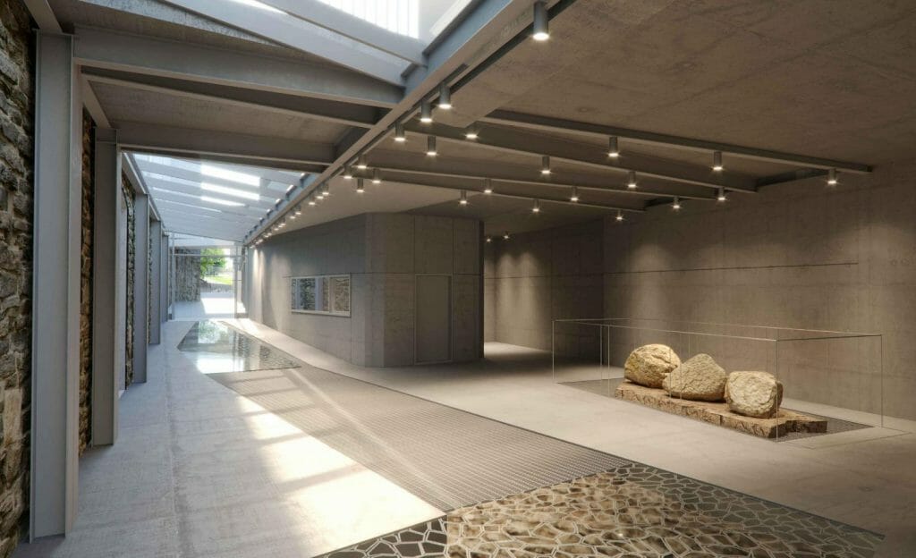 Rīgas pils Kastelas pārbūve un restaurācija 1. un 2.kārta (Pils laukums 3) - Museum - visualization