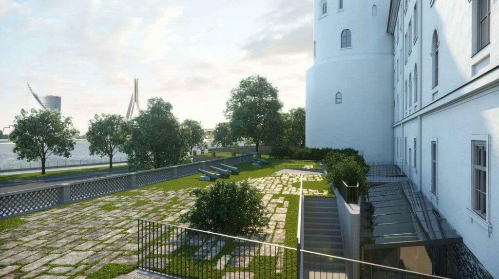 Rīgas pils Kastelas pārbūve un restaurācija 1. un 2.kārta (Pils laukums 3) - Museum - visualization