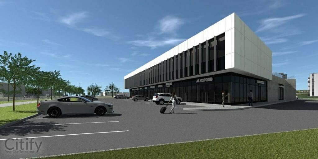 Vismeistri Ärimaja (Printsu tee 7) - Food services, Non-food store, Office center - visualization