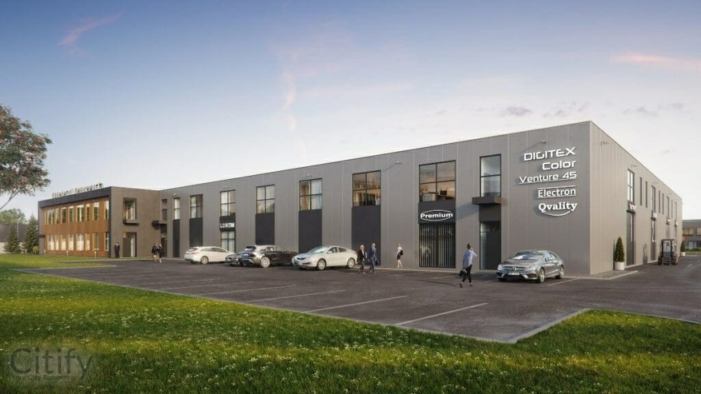 Tähetorni Tehnopark (Härgmäe 24) (Härgmäe 24) - Verslo centras, Sandėlys / Platinimo centras - vizualizacija