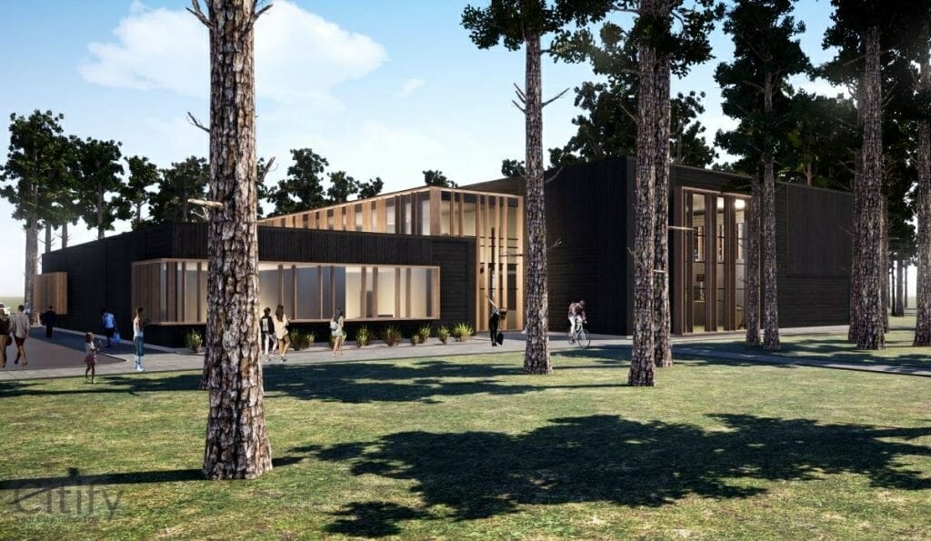 Nõmme Gümnaasiumi spordihoone (Põllu 68) - Sports arena - visualization