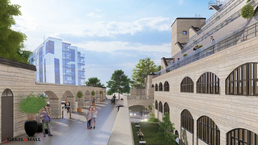 Eesti Rahvusraamatukogu (Endla tn 3 / Tõnismägi 2) - Library - visualization