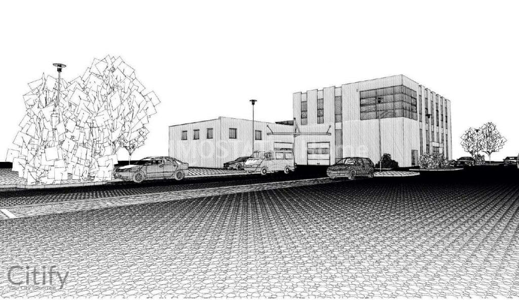 Rāmuļu iela 36 (Rāmuļu iela 36) - Noliktava / Izplatīšanas centrs - vizualizācija