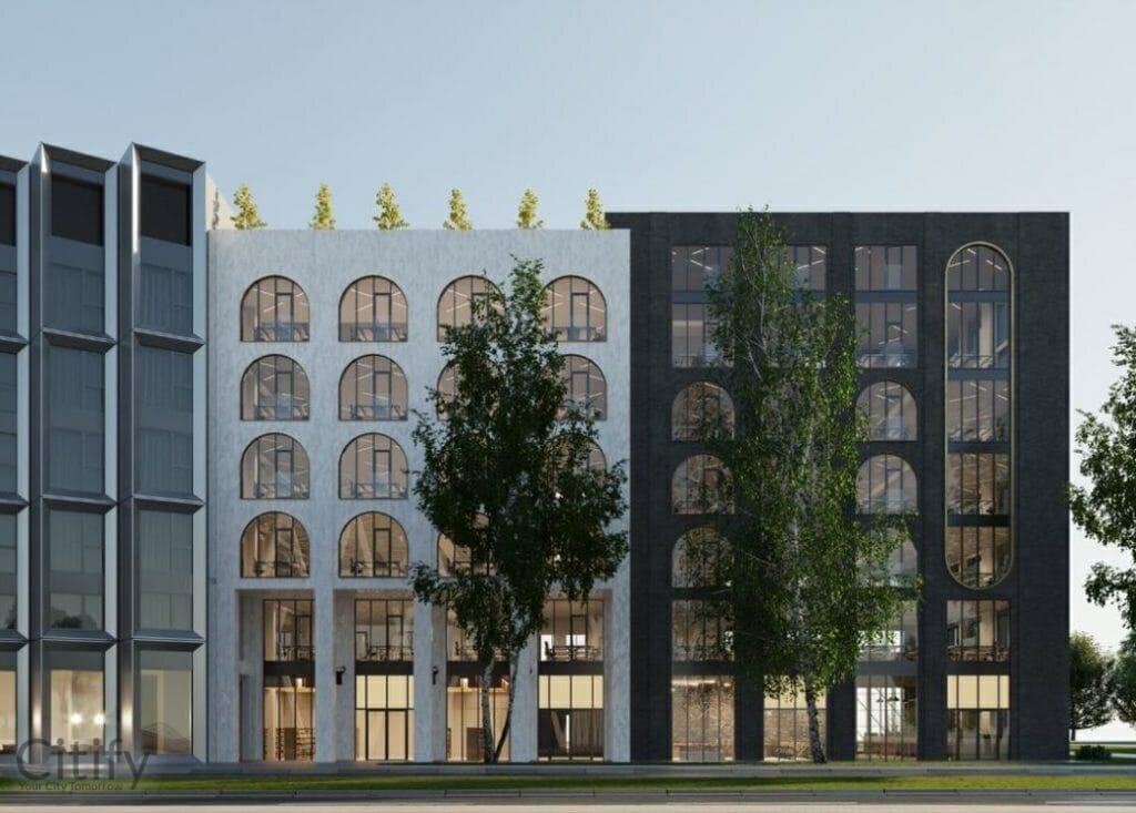 ANKUR (Sadama 4) - Maitinimo įstaiga, Viešbutis, Verslo centras - vizualizacija