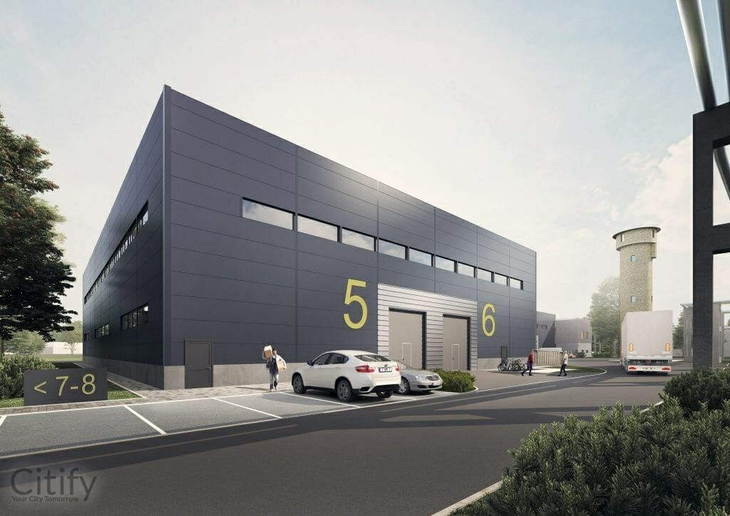 NP Business Centre (Šampētera iela 2) - Warehouse / Distribution center - visualization