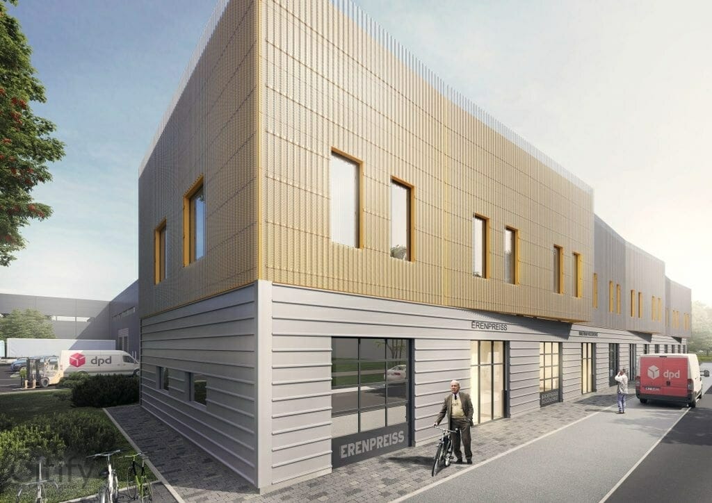 NP Business Centre (Šampētera iela 2) - Warehouse / Distribution center - visualization