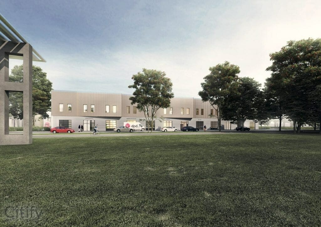 NP Business Centre (Šampētera iela 2) - Warehouse / Distribution center - visualization