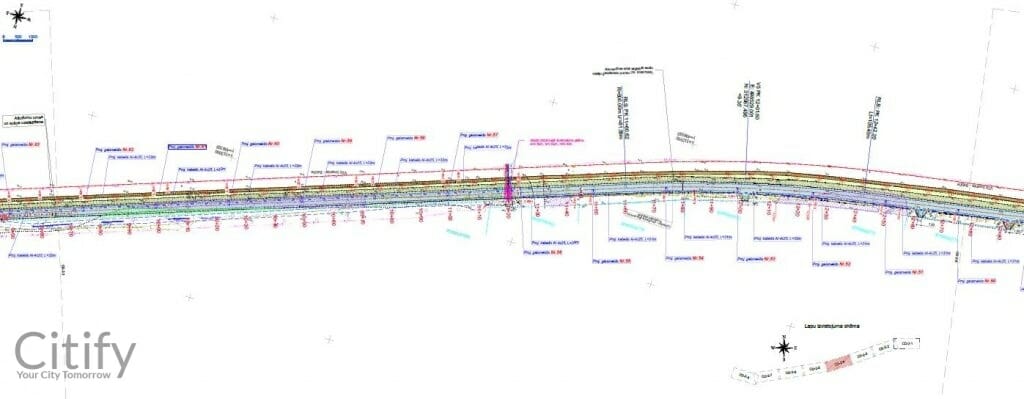 Gājēju un velosipēdistu ceļš Imanta - Babīte (Slokas iela) - Velosipēdu ceļš - vizualizācija