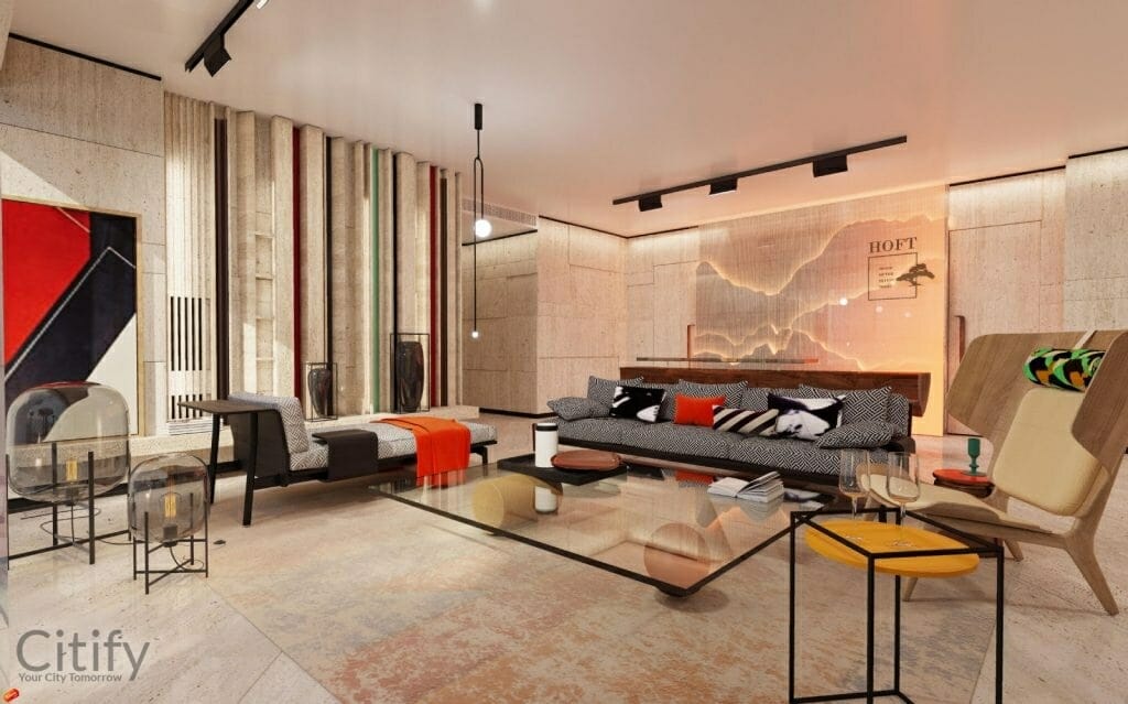 House of the Flying Trees (Strēlnieku iela 5) - Multi apartment - visualization