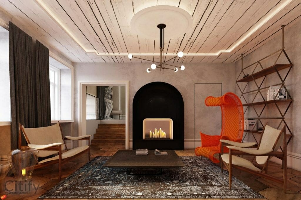 House of the Flying Trees (Strēlnieku iela 5) - Multi apartment - visualization