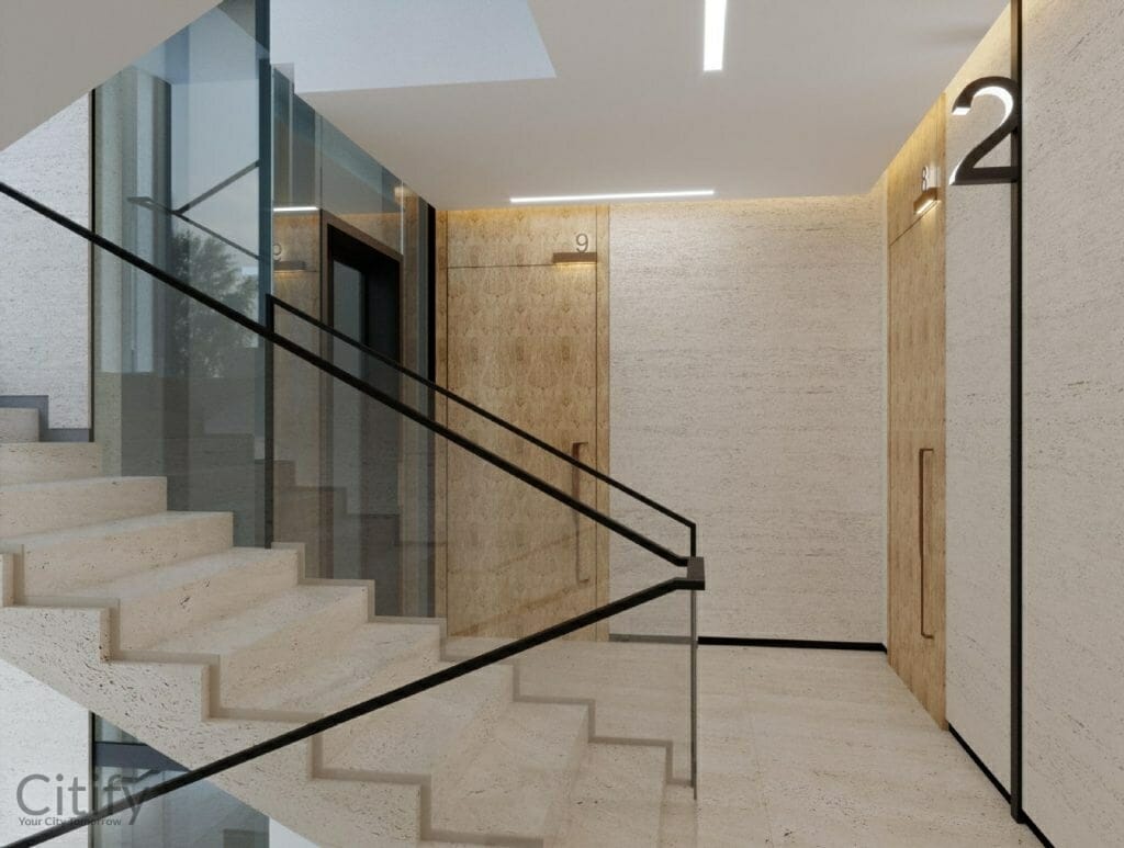 House of the Flying Trees (Strēlnieku iela 5) - Multi apartment - visualization