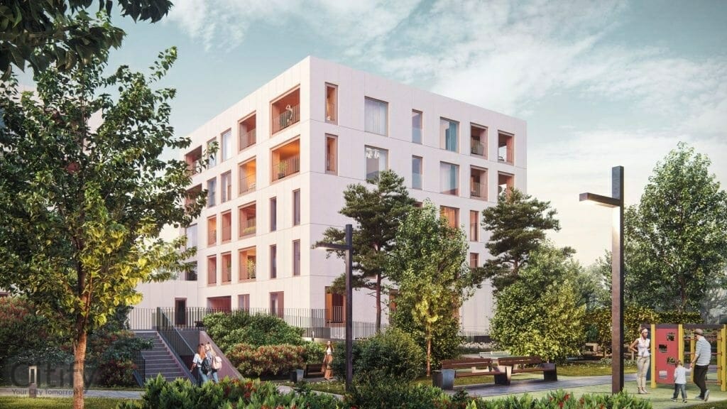 Kindrali Majad (Sõjakooli 14, 16 / Sammu 5 / Talli 2, 4 / Rivi 6) (Sõjakooli 14, 16 / Sammu 5 / Talli 2, 4 / Rivi 6) - Multi apartment - visualization