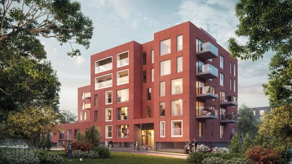 Kindrali Majad (Sõjakooli 14, 16 / Sammu 5 / Talli 2, 4 / Rivi 6) (Sõjakooli 14, 16 / Sammu 5 / Talli 2, 4 / Rivi 6) - Multi apartment - visualization