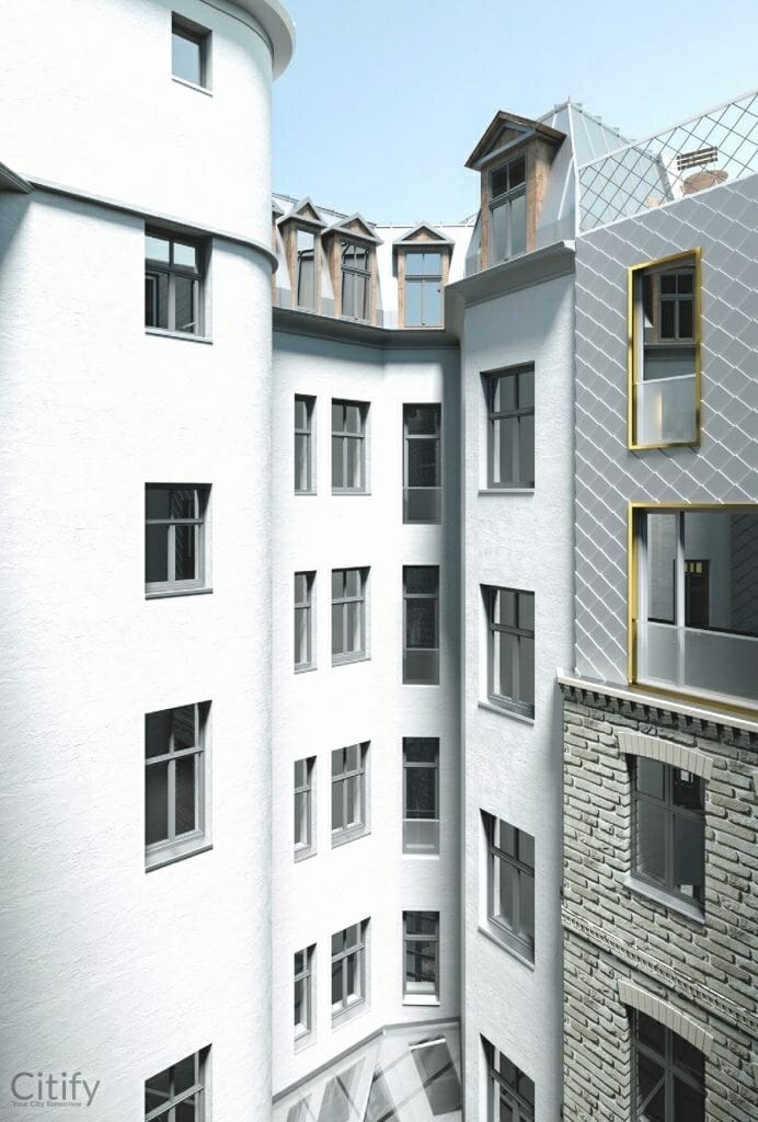 Tērbatas iela 7 (Tērbatas iela 7) - Daugiabutis - vizualizacija