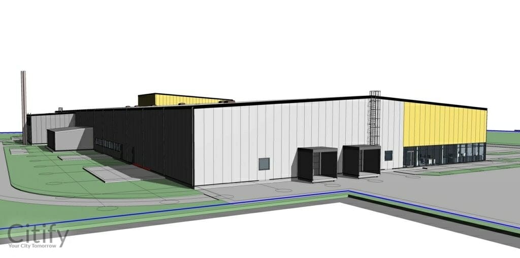 Thermo Fisher Scientific gamykla V. A. Graičiūno g. (V. A. Graičiūno g. 8) - Light manufacturing - visualization