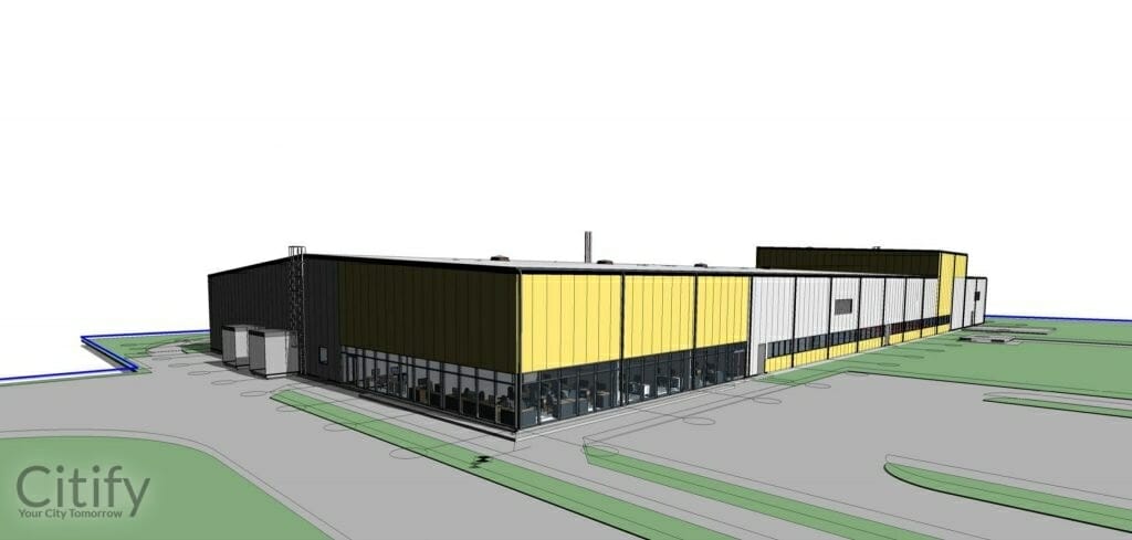 Thermo Fisher Scientific gamykla V. A. Graičiūno g. (V. A. Graičiūno g. 8) - Light manufacturing - visualization